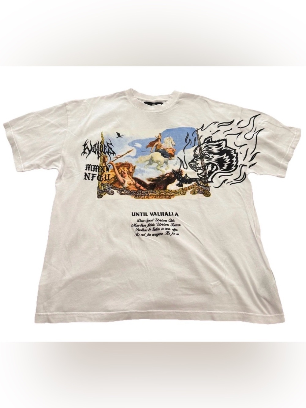 Mens Darc Sport Until Valhalla Tee Limited 81/1000 NWT Size Large Oversized 🔥